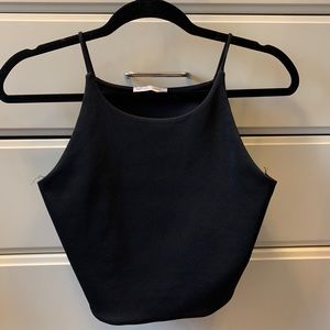 ZARA Black Crop Top